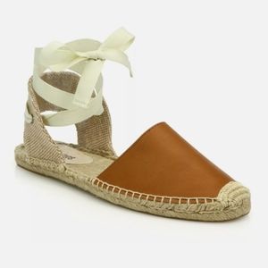 Soludos Lace-up Espadrille Flat
